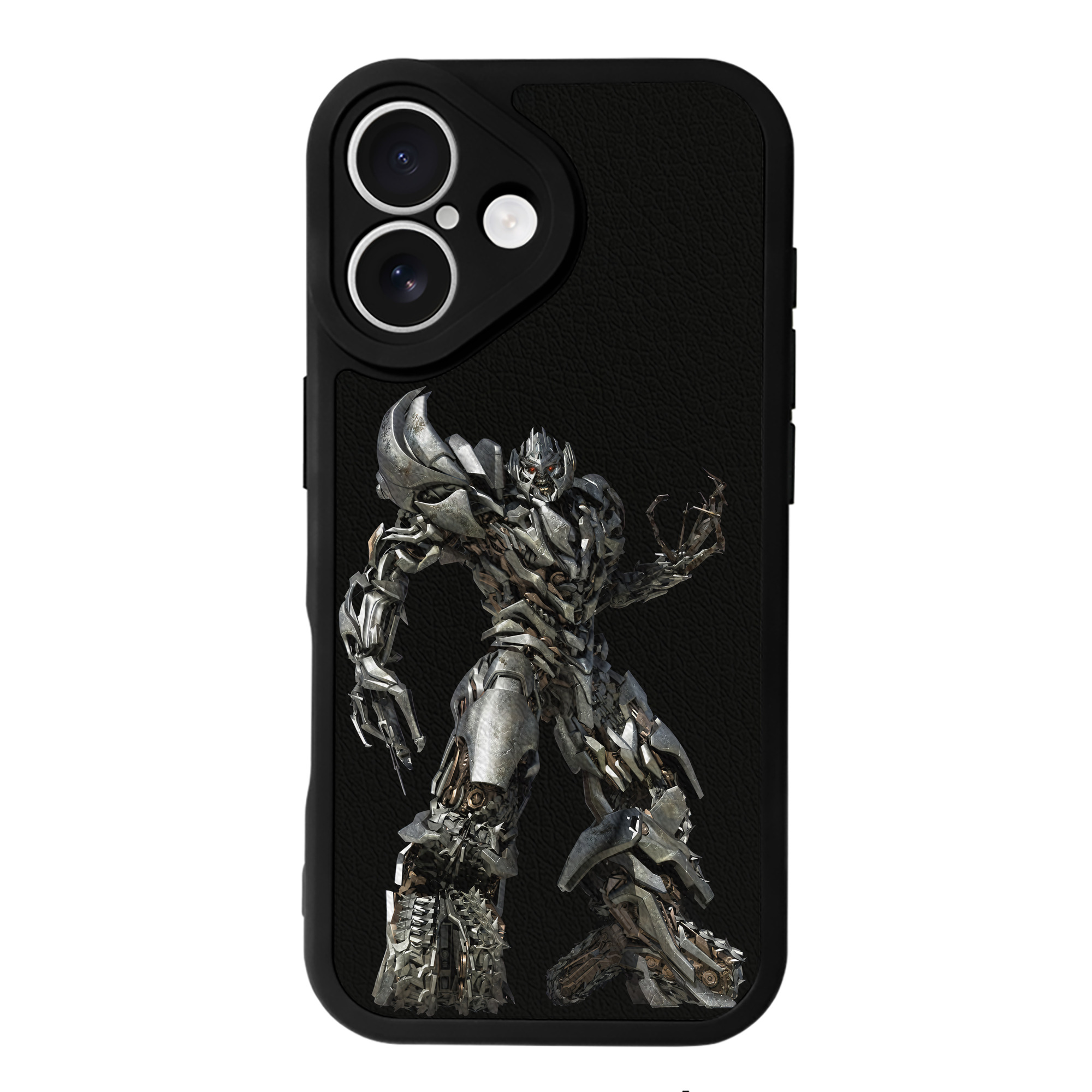 （画像用） Transformers トランスフォーマー 【iPhone 16シリーズ対応】シリコンスマホケース（レザー調） 材質：シリコン